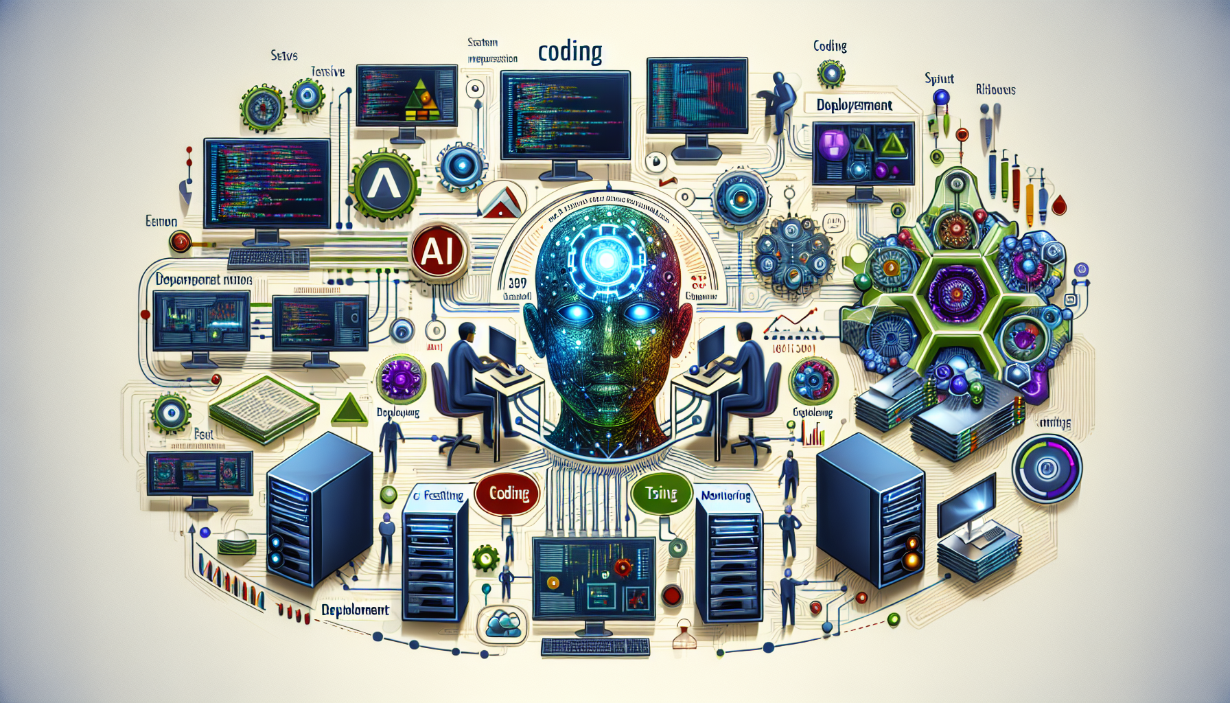 The Role of Artificial Intelligence in Optimizing DevOps Workflows: From Code Deployment to Monitoring